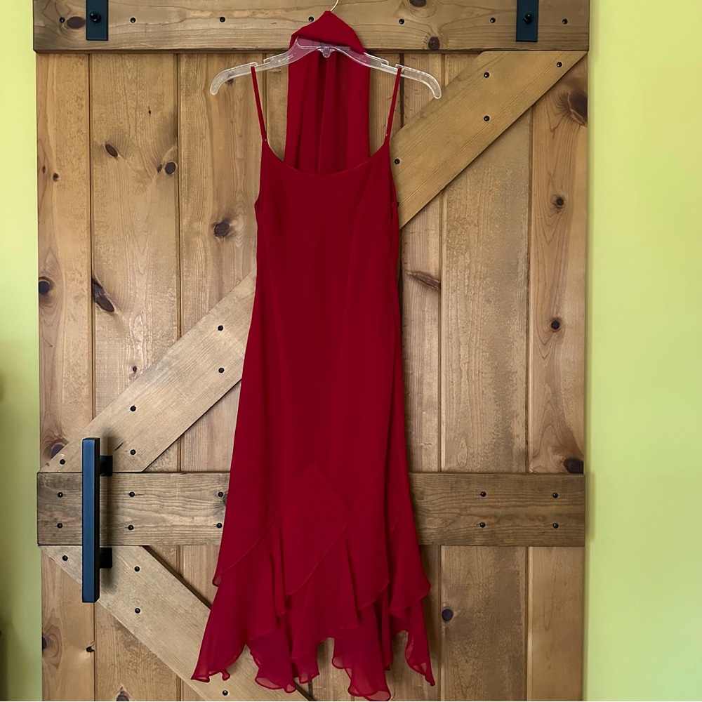 Elegant Red Formal Dress